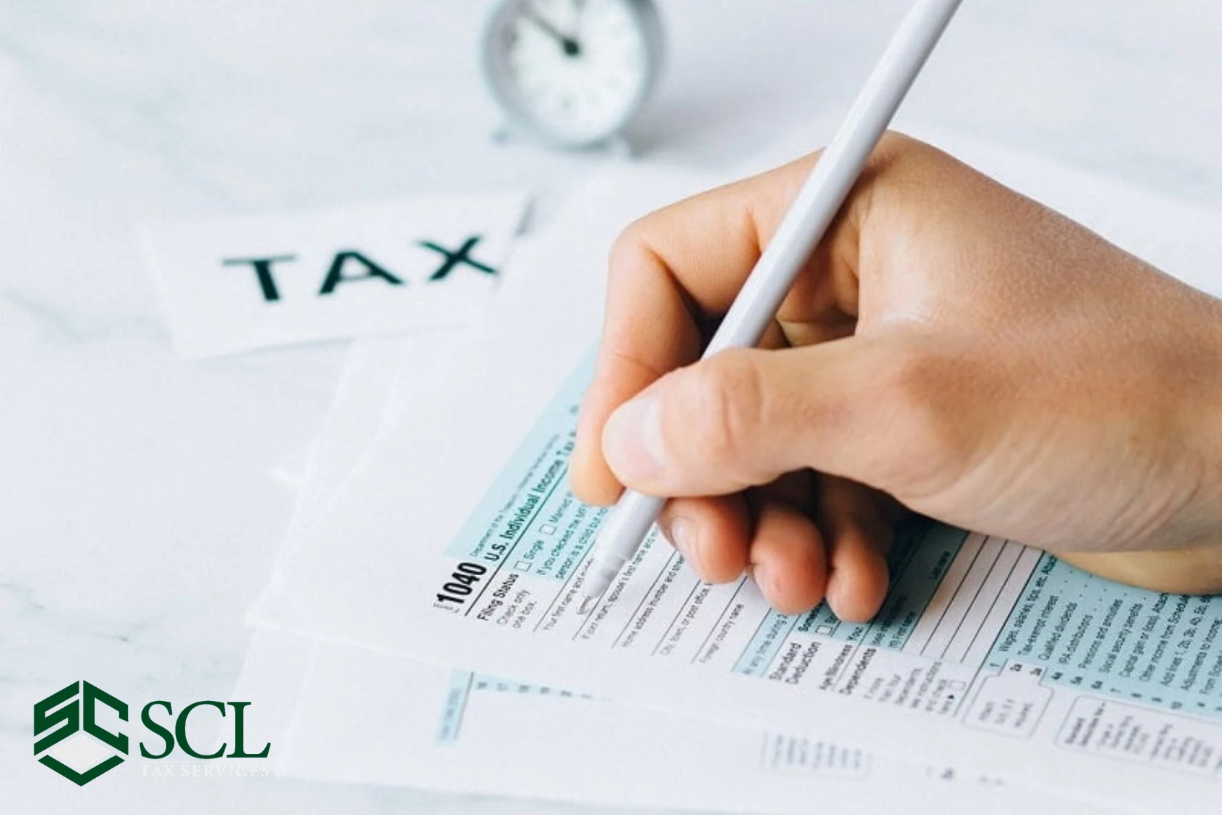 2022 tax filing and preparation at SCL Tax Services in Bronx, NY. 10470