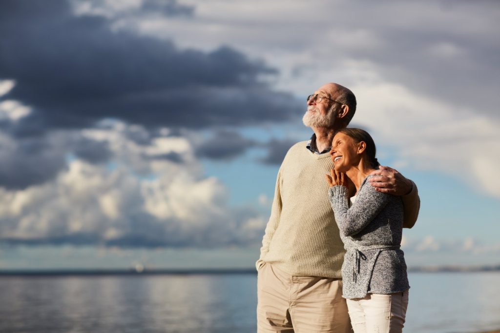 An old couple enjoying retirement in & Near Bronx, NY