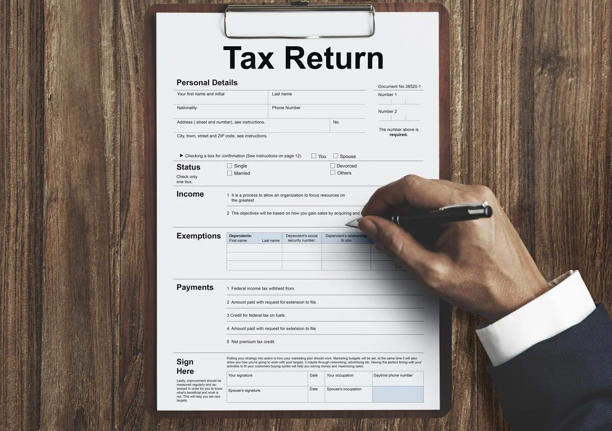 tax return form