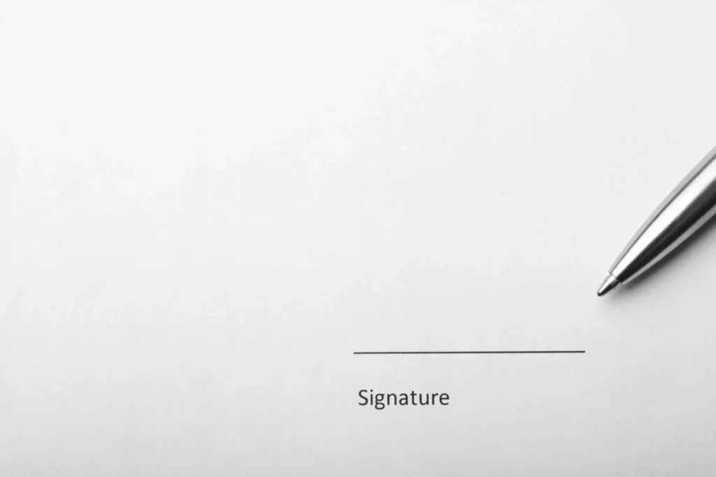 Missing Signatures on Tax Forms