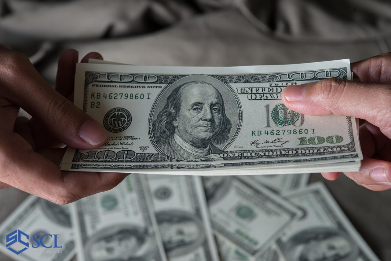 Cash 100 dollars in Bronx