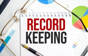 Keep accurate records